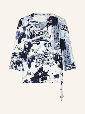 Joseph Ribkoff Bluzka Z Satyny Z Rękawami 3/4 blau