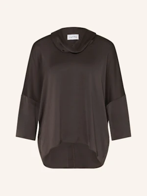 Joseph Ribkoff Bluzka Z Satyny Z Rękawami 3/4 braun