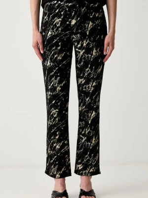 Joseph Ribkoff jeansy straight damskie czarny