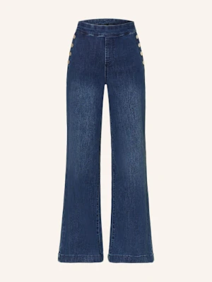 Joseph Ribkoff Jeansy Wide Leg blau