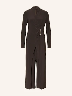 Joseph Ribkoff Kombinezon Z Dżerseju W Stylu Kopertowym braun