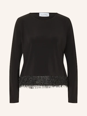 Joseph Ribkoff Koszulka Z Długim Rękawem Z Ozdobnymi Kamykami schwarz
