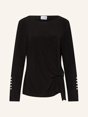 Joseph Ribkoff Koszulka Z Długim Rękawem Z Ozdobnymi Perełkami schwarz