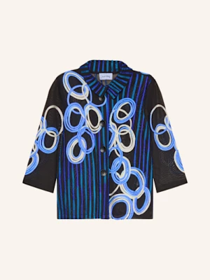 Joseph Ribkoff Overjacket Z Siateczki Z Rękawami 3/4 schwarz