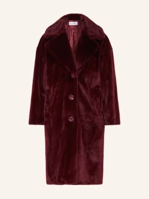 Joseph Ribkoff Płaszcz Ze Sztucznego Futra rot
