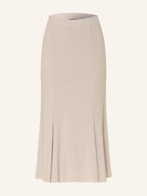Joseph Ribkoff Signature Spódnica Z Błyszczącą Przędzą beige