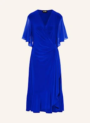 Joseph Ribkoff Signature Sukienka Koktajlowa W Stylu Kopertowym blau