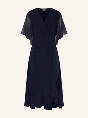 Joseph Ribkoff Signature Sukienka Koktajlowa W Stylu Kopertowym blau