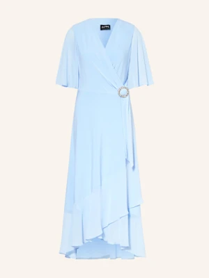 Joseph Ribkoff Signature Sukienka Koktajlowa W Stylu Kopertowym blau