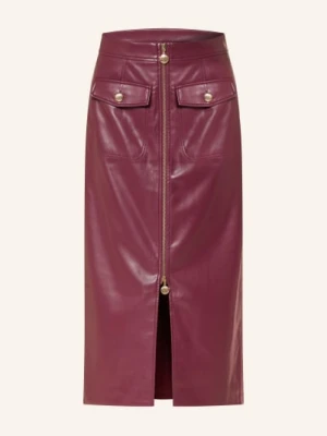 Joseph Ribkoff Spódnica Z Imitacji Skóry rot