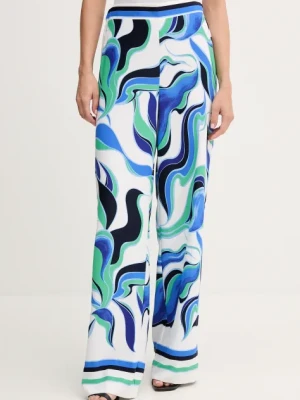 Joseph Ribkoff spodnie damskie kolor fioletowy proste high waist 252084