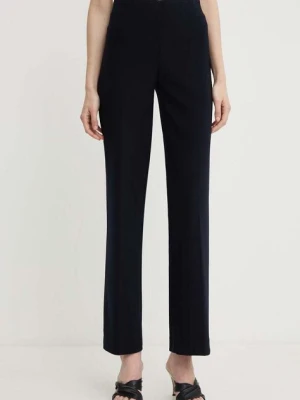 Joseph Ribkoff spodnie damskie kolor granatowy proste high waist 153088
