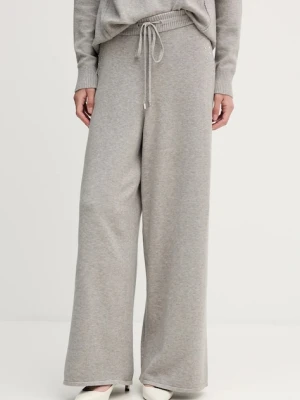 Joseph Ribkoff spodnie dresowe damskie kolor szary z aplikacją 254945