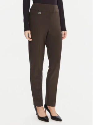 Joseph Ribkoff Spodnie materiałowe 144092F25 Brązowy Slim Fit