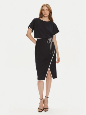 Joseph Ribkoff Sukienka codzienna 241234 Granatowy Regular Fit