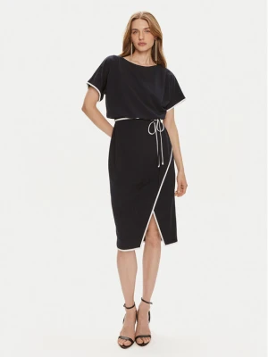 Joseph Ribkoff Sukienka codzienna 241234 Granatowy Regular Fit