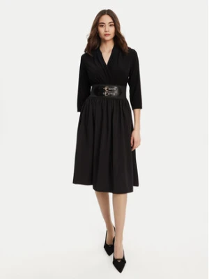 Joseph Ribkoff Sukienka koktajlowa 253185 Czarny Regular Fit