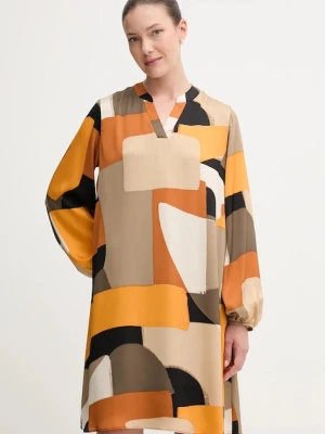 Joseph Ribkoff sukienka kolor pomarańczowy mini prosta 253218