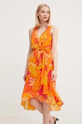 Joseph Ribkoff sukienka kolor pomarańczowy mini rozkloszowana 242015