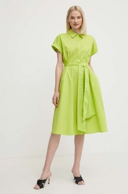Joseph Ribkoff sukienka kolor zielony mini rozkloszowana 242914