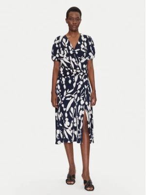 Joseph Ribkoff Sukienka letnia 251014 Granatowy Regular Fit