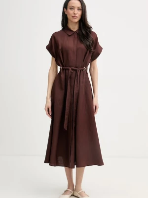 Joseph Ribkoff sukienka letnia z lnem