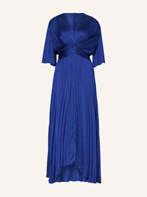 Joseph Ribkoff Sukienka Plisowana Z Satyny blau