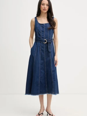 Joseph Ribkoff sukienka rozkloszowana z bawełną