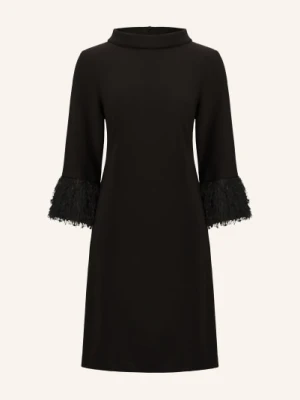 Joseph Ribkoff Sukienka Z Rękawami 3/4 I Frędzlami schwarz