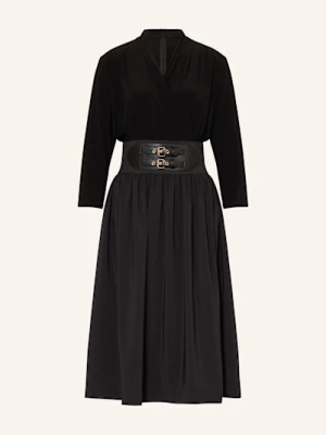 Joseph Ribkoff Sukienka Z Rękawem 3/4 W Stylu Kopertowym schwarz