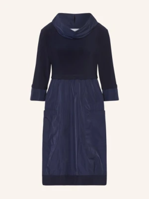 Joseph Ribkoff Sukienka Z Rękawem 3/4 Z Mieszanki Materiałów blau