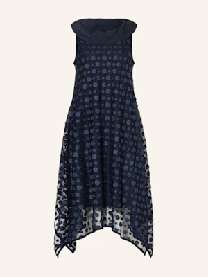 Joseph Ribkoff Sukienka Z Siateczki blau