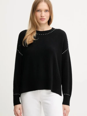 Joseph Ribkoff sweter kaszmirowy damski kolor czarny 253980