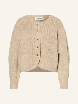 Joseph Ribkoff Sweter Z Błyszczącą Przędzą I Cekinami beige