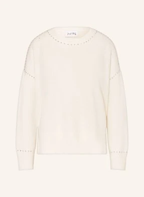 Joseph Ribkoff Sweter Z Kaszmiru Z Ozdobnymi Kamykami weiss