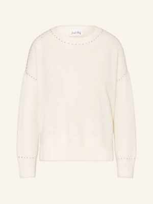 Joseph Ribkoff Sweter Z Kaszmiru Z Ozdobnymi Kamykami weiss