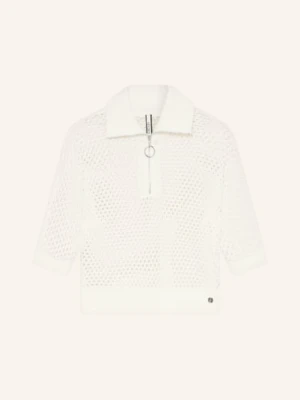 Joseph Ribkoff Sweter Z Rękawami 3/4 weiss