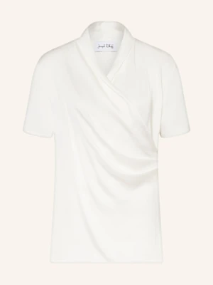 Joseph Ribkoff T-Shirt W Stylu Kopertowym weiss