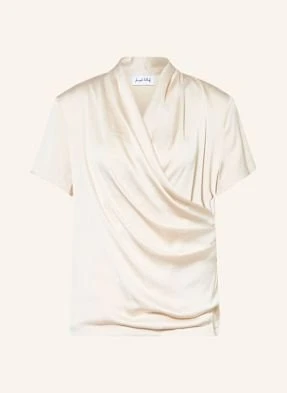 Joseph Ribkoff T-Shirt Z Mieszanki Materiałów beige