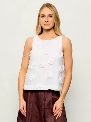 Joseph Ribkoff Top | Regular Fit biały