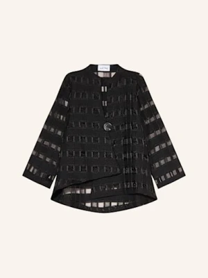 Joseph Ribkoff Żakiet Pudełkowy Z Mieszanki Materiałów Z Rękawami 3/4 schwarz