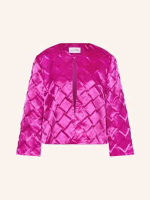 Joseph Ribkoff Żakiet Pudełkowy Z Satyny pink