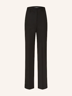 Joseph Spodnie Bootcut Tafira schwarz