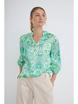 Josephine & Co Bluzka "Denver" w kolorze zielono-błękitno-kremowym rozmiar: 36