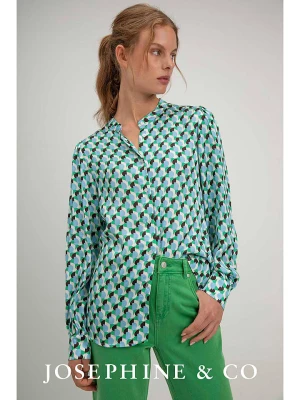Josephine & Co Bluzka "Sigrid" w kolorze zielonym rozmiar: 44