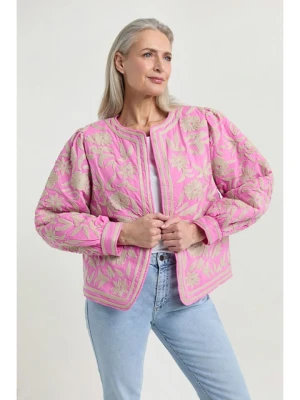 Josephine & Co Kurtka przejściowa "Daaf" w kolorze beżowo-jasnoróżowym rozmiar: 38