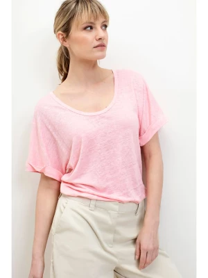 Josephine & Co Lniana koszulka w kolorze jasnoróżowym rozmiar: L