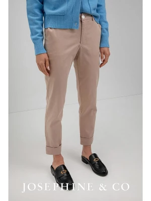 Josephine & Co Spodnie "Les" w kolorze beżowym rozmiar: 40