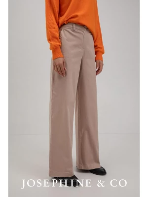 Josephine & Co Spodnie "Moos" w kolorze beżowym rozmiar: 36