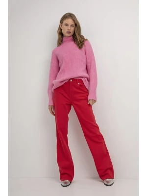 Josephine & Co Spodnie w kolorze czerwonym rozmiar: 44